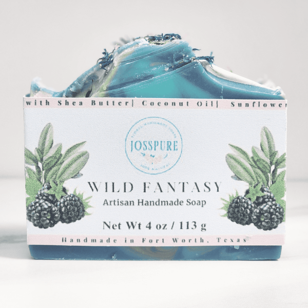 Blackberry Sage Shea Soap | Shea Butter Soap - JOSSPURE | Handmade Soap & Natural Body Care