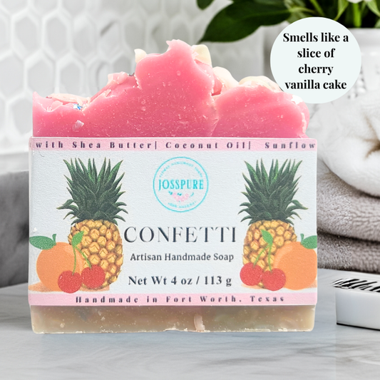 Cherry Pineapple Orange| Summer Shea Butter Soap