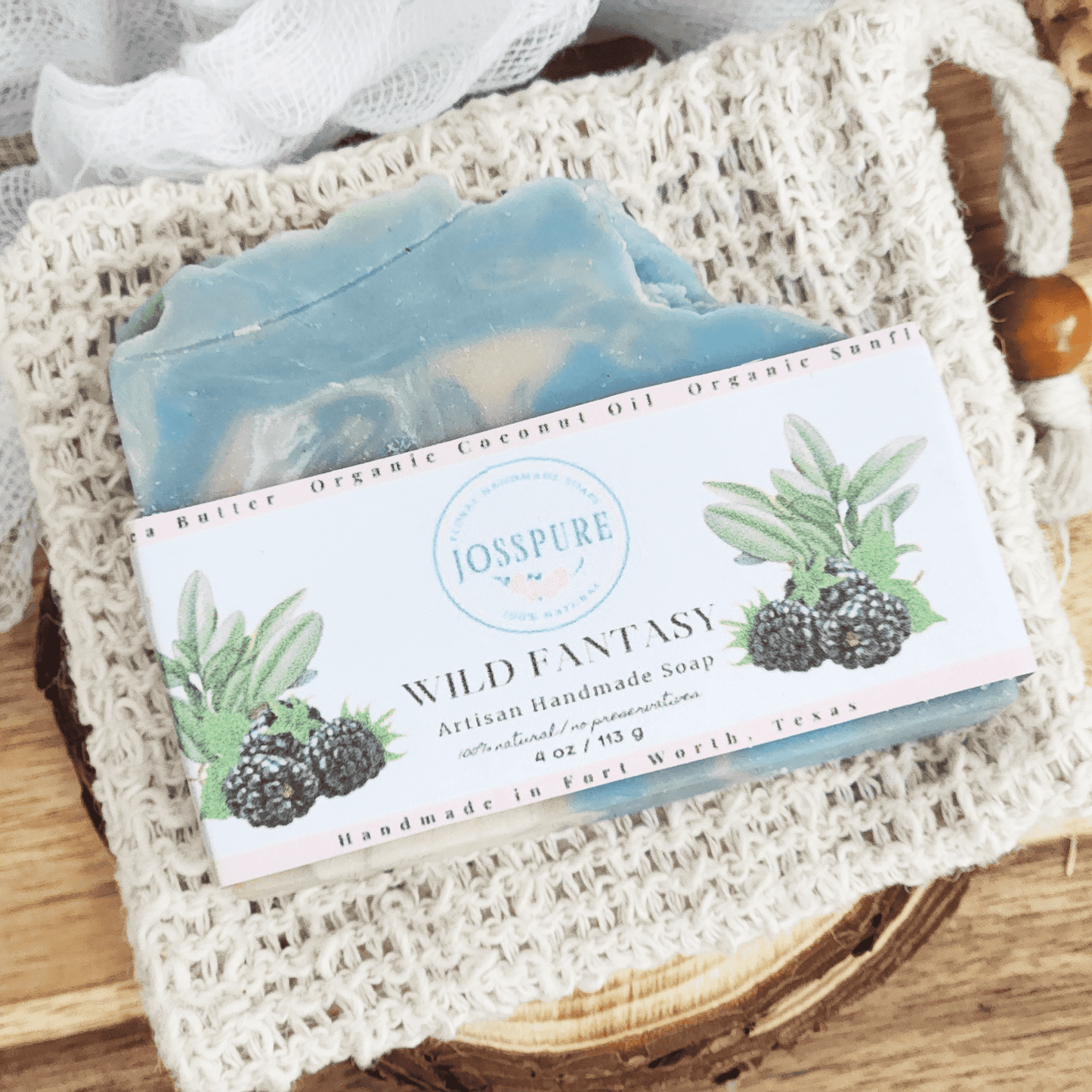 Blackberry Sage Shea Soap | Shea Butter Soap - JOSSPURE | Handmade Soap & Natural Body Care