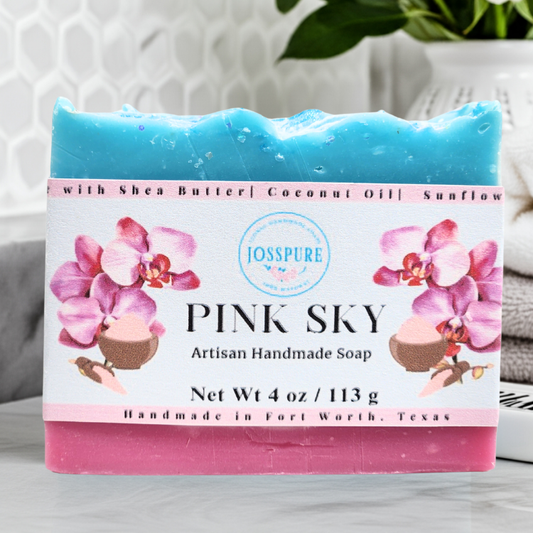 Pink Sky| Sea Salt Summer Shea Butter Soap